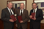 Authors receiving publisher's copies of Transport Phenomena